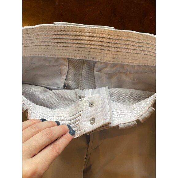 Mizuno Gray And Royal‎ Blue Piped Pro Performance Straight Leg Baseball Pants S - Picture 8 of 10